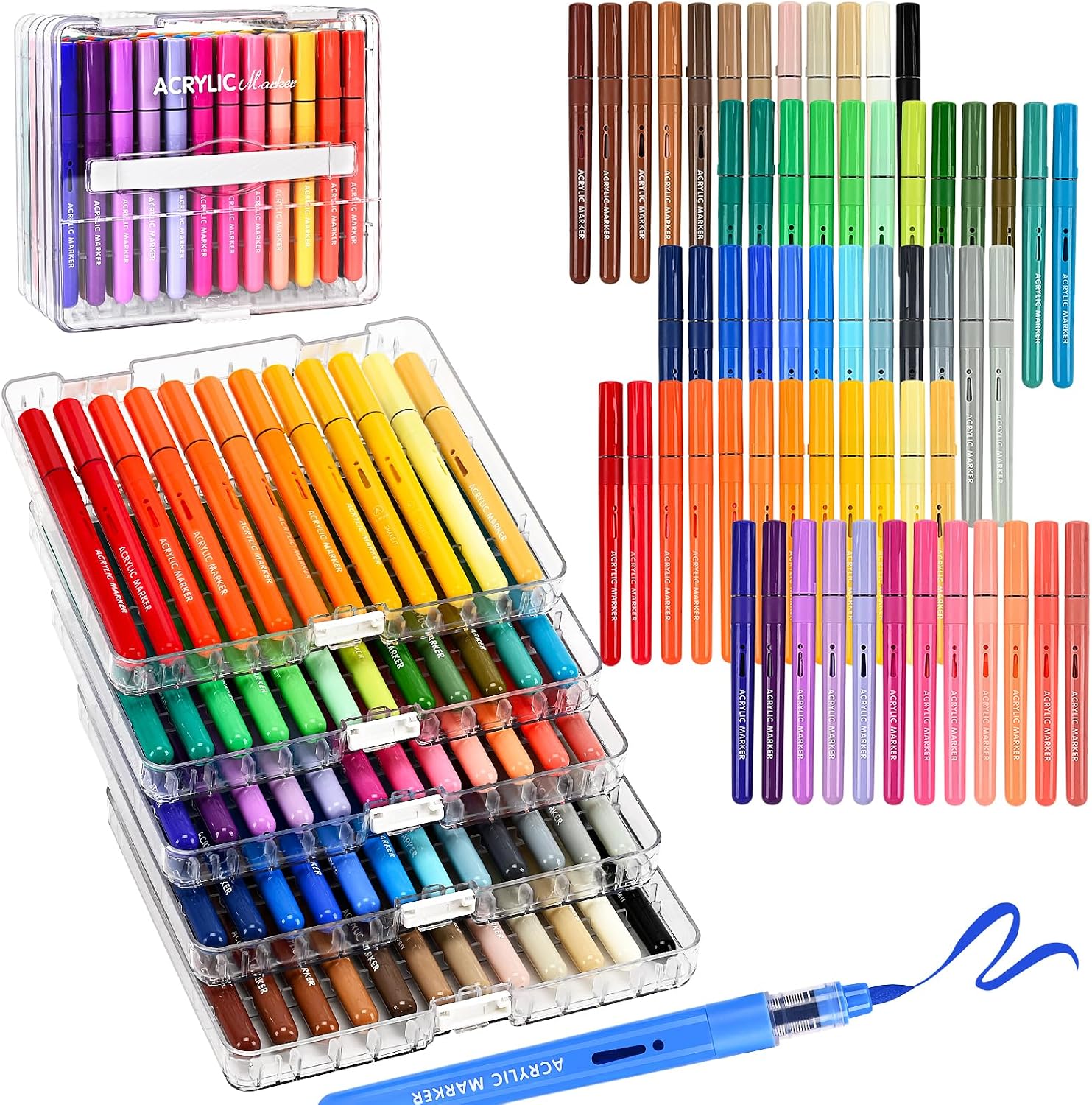 Acrylic Paint Art Marker Pen 1 - Copic Marker Classic 评论和价格