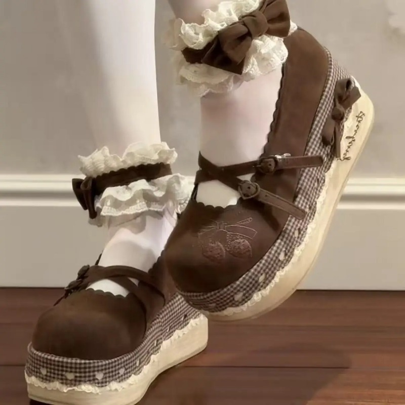 Lolita High Heels Height Incre - Embroidery Embellishments 评论和价格