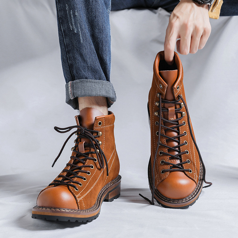Hiking Shoes Men's Walking Boo - Guipure Lace Panel 评论和价格