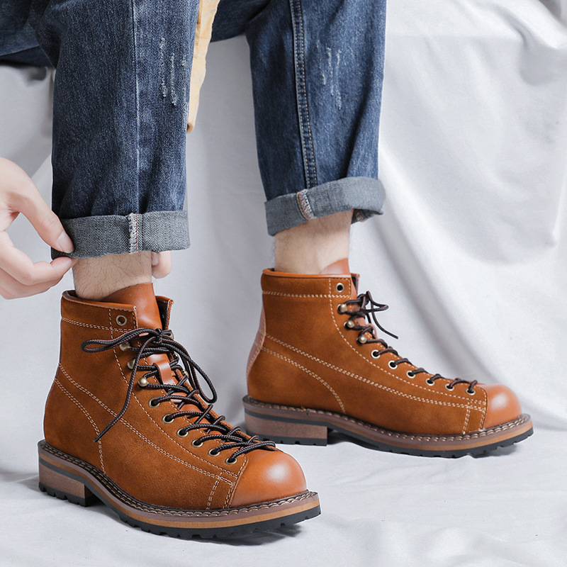 Hiking Shoes Men's Walking Boo - Guipure Lace Panel 评论和价格