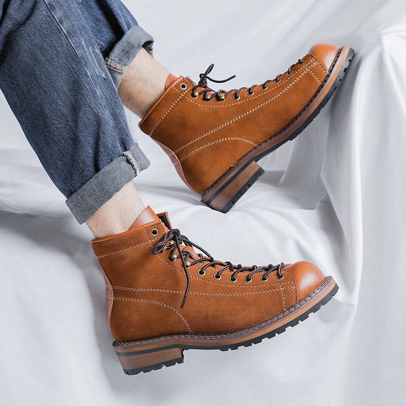Hiking Shoes Men's Walking Boo - Guipure Lace Panel 评论和价格