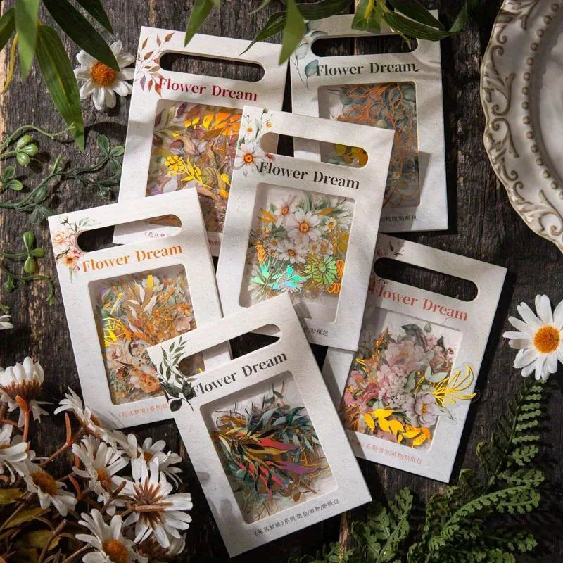 Vintage Botanical Sticker Flak - Embellishments For Scrapbooking 评论和价格