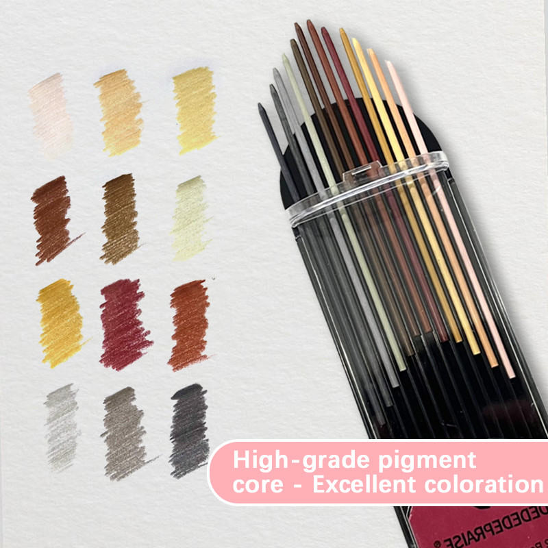 12/24 Colored Leads 2.0mm Mech - Staedtler Pencil Lumocolor 评论和价格