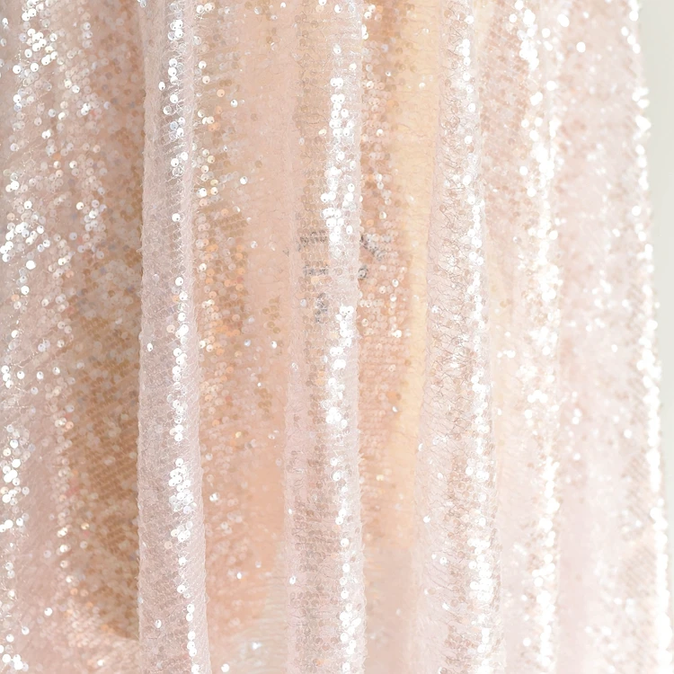 Multicolor Shiny Full-width Se - Crystal Mesh Fabric 评论和价格