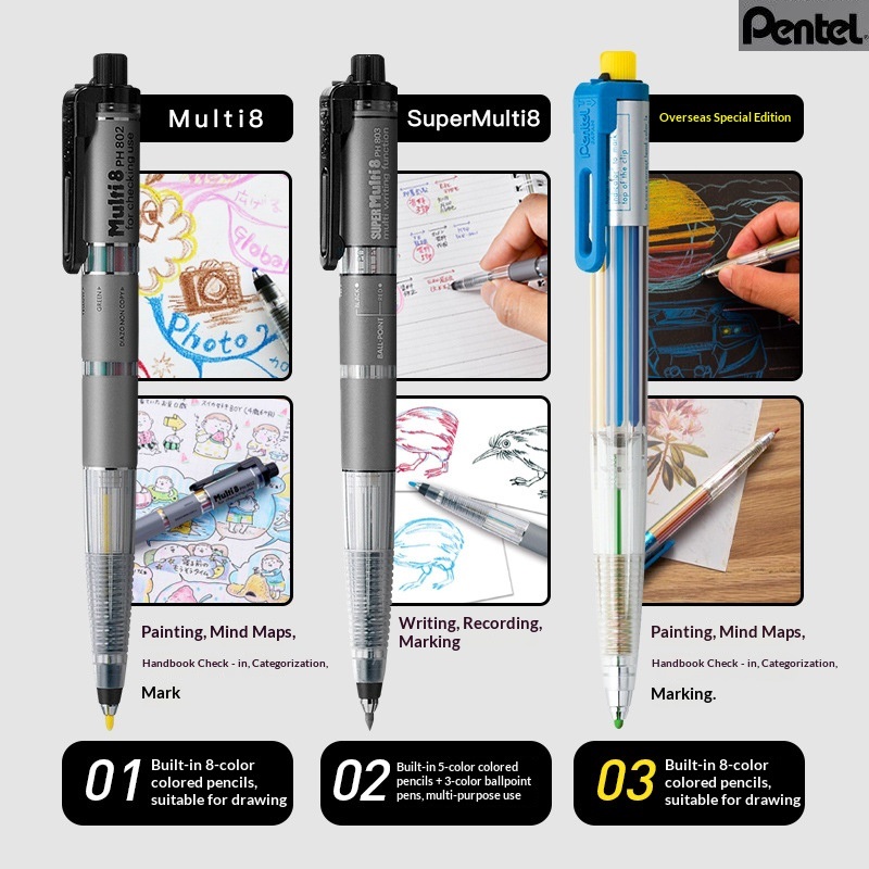 Original Japan Pentel Art Mult - Staedtler Pencil Lumocolor 评论和价格