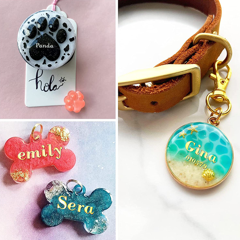 2Pcs Metal Alphabet Decoration - Craft Embellishments 评论和价格