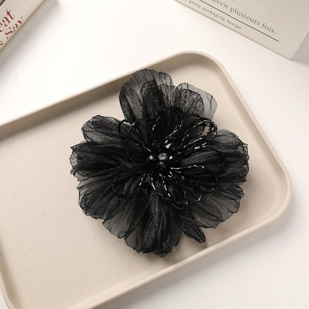 Organza Fabric Flower Patch Be - Crystal Mesh Fabric 评论和价格