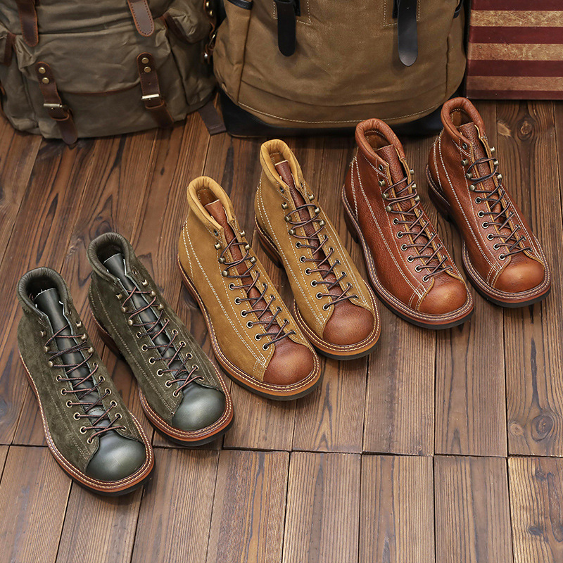 Vintage Men's Genuine Leather  - Guipure Lace Panel 评论和价格
