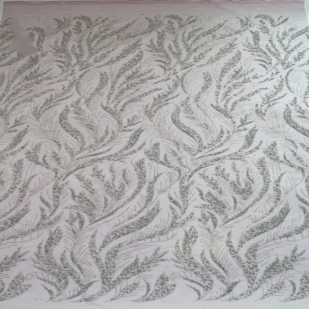 10 Hot Stamping Powder Pattern - Crystal Mesh Fabric 评论和价格